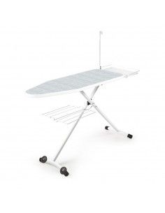 Polti FPAS0001 Asse da Stiro Grigio, Bianco 122,2 x 43,5 cm Ripiegabile Cotone