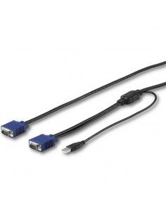 StarTech.com Cavo KVM USB da 4,6m per Console Montabile ad Armadio Rack - RKCONSUV15