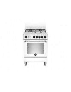 Bertazzoni La Germania AMN664GBV Cucina Gas 4 Fornelli con Forno da 60 cm Bianco