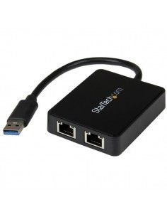 Startech.com Adattatore di Rete USB 3 2 PORT GIGABIT ETHERNET - USB32000SPT