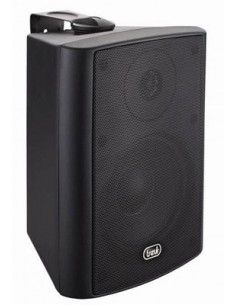 TREVI COPPIA DIFFUSORI HTS 9410 NERI 100W 2 vie dim.154x210x134mm, con staffa - HTS 9410 NERI
