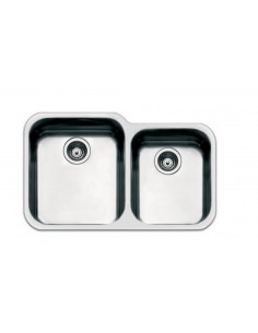 Apell FE4540UBC Lavello 83X51 cm 2 Vasche Acciaio inossidabile