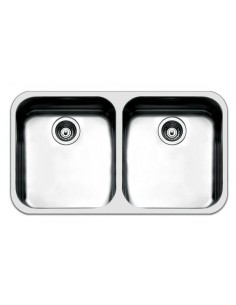 Apell FE4545UBC Lavello 89X51 cm 2 Vasche Acciaio inossidabile