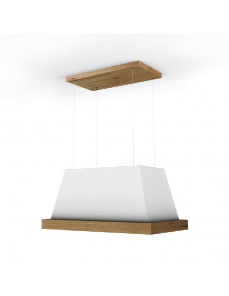 Faber HEA ISOLA EV8 WH MATT A80 SC Cappa Aspirante a isola 80 cm C Bianco | tekworld.click