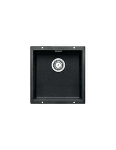 Blanco SUBLINE 400 U 1518555 Lavello 43X46 cm 1 Vasca Quadrato Silgranit Antracite | tekworld.click