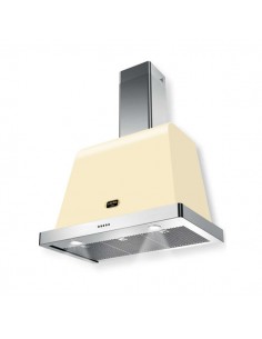 Lofra Dolce Vita 150 Cappa aspirante a parete 150 cm Avorio, Acciaio inossidabile | tekworld.click