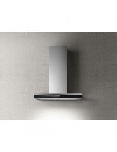 Elica ADELE BLIX/A/60 Cappa Aspirante a parete 60 cm Classe A Nero, Acciaio inossidabile | tekworld.click