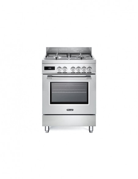 DE LONGHI PRO66MCP Cucina da 4 Fornelli con forno multifunzione | tekworld.click