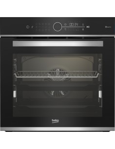 Beko BBIMM13400XCSW Forno elettrico 72 L Classe A+ Nero, Acciaio inossidabile