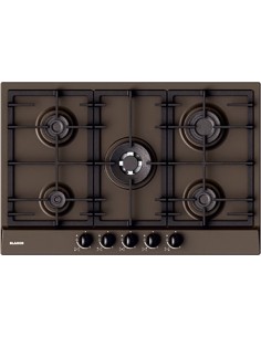 Blanco EXCLUSIVE 7X5-5 Piano Cottura Gas 5 Fornelli 75 cm Marrone | tekworld.click