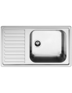 Apell AVG861IRBC Lavello 50 cm 1 vasca con Scolapiatti Acciaio inossidabile