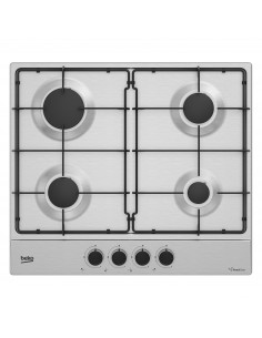Beko HIAG64223S Piano Cottura 4 Fornelli 60 cm Inox