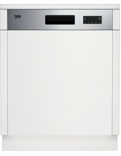 Beko BDSN15422X Lavastoviglie A scomparsa parziale 14 coperti Classe D Acciaio inox