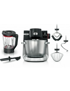 Bosch MUM6ZS17 Planetaria 1600 W 5,5 L Nero, Acciaio inox