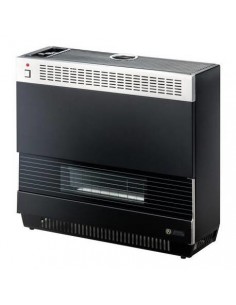 Olimpia Splendid 99399 Stufa a gas 7300 W Nero, Acciaio inox