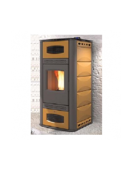 COLA IDEAL LA05D20Y Stufa Ceramica Cuoio | tekworld.click
