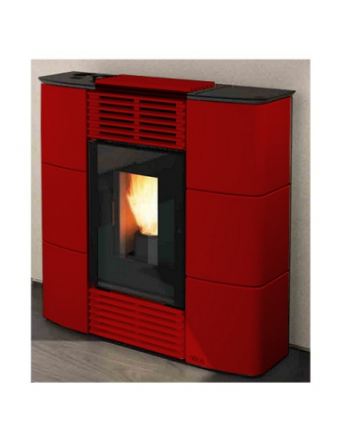 COLA SPRINT CANALIZZATA LA1LF30Y Stufa Maiolica Bordeaux | tekworld.click