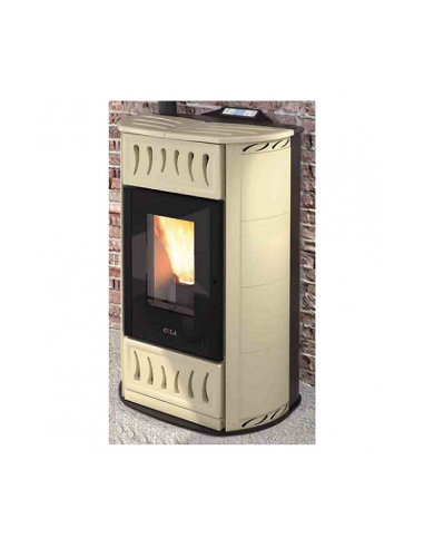 COLA LOTO LA22M10Y Stufa Ceramica Avorio | tekworld.click
