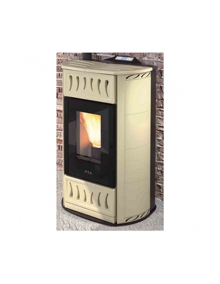 COLA LOTO LA22M10Y Stufa Ceramica Avorio | tekworld.click