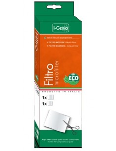 SET FILTRI I-GENIO PER ASPIRAPOLVERE