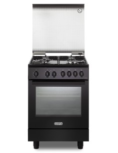 DE LONGHI DMN64LSG Cucina Gas 4 Fornelli con forno elettrico