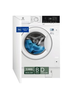 Electrolux EW7W674BI Lavasciuga da Incasso 7/4 Kg Classe E 1600 giri