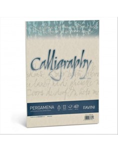 Favini Carta CF50 FOGLI PERGAMENA A4 90G SABBIA - A69U204
