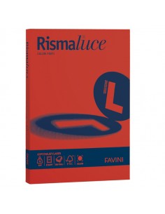 Favini Carta 100 FOGLI:90 SCARLATTO 61 A4 - A69C144