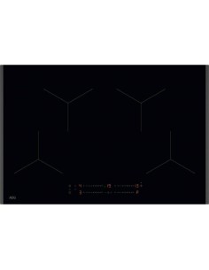 Aeg OIO84A00FB Piano Cottura Piano cottura a induzione 4 Fornelli 78 cm Nero