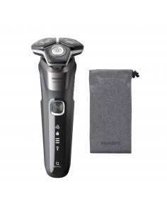 Philips SERIE 5000 Rasoio elettrico Batteria Grigio