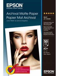 Epson Carta MATTE DA ARCHIVIO A3+ 50FG - C13S041340