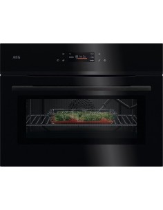 Aeg NKK8N621B Forno elettrico 44 L Classe A+ Nero, Acciaio inox