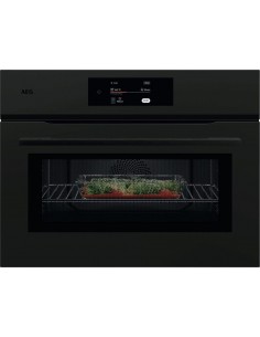 Aeg NKK8N721T Forno elettrico 44 L Classe A++ Nero, Acciaio inox