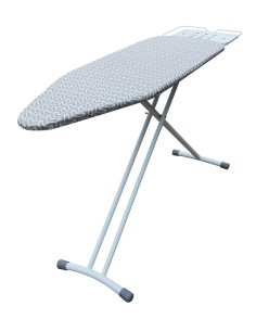 ASSE DA STIRO 122X43CM BIANCO/GRIGIO