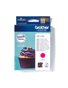 Brother LC123M Cartuccia Magenta Originale