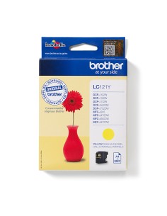 Brother LC121Y Cartuccia Giallo Originale