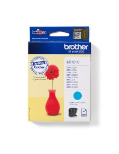 Brother LC121C Cartuccia Ciano Originale