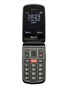 CELL.SENIOR 2.8"FLIP TASTO SOS SLV19N ECO