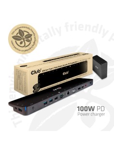 USB-C UNIV.3X DOCK 100WATT POWER