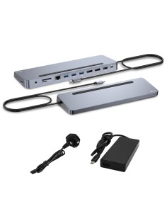 USB-C METAL4K 3XDISPLAY+PD100+100W