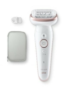 EPILATORE WET&DRY 40PINZE BIANCO/GRIGIO C/CUST.