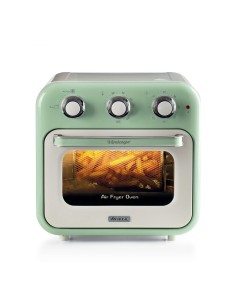 FRIGGITRICE ARIA VINTAGE 16L 1400W VERDE CON ACCESSORI