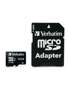 MICRO SDHC -16GB- CLASS 10+ ADATTAT