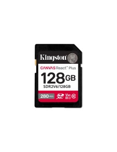 128GB CANVAS REACT PLUS SDXC U3 V60
