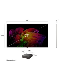4K SMART LG OLED77W69