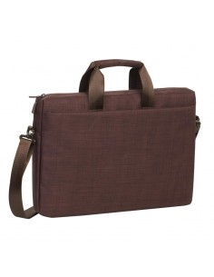 Rivacase 8335BROWN Valigetta ventiquattrore per Notebook 16" Poliestere con Tracolla Marrone - 8335BROWN