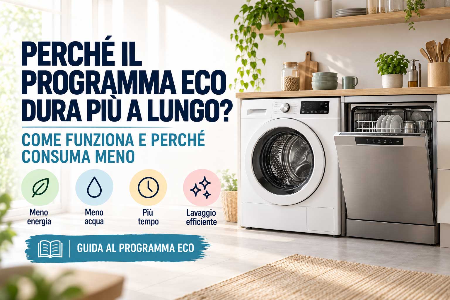 Perché il programma Eco dura più a lungo? Consumi e risparmio