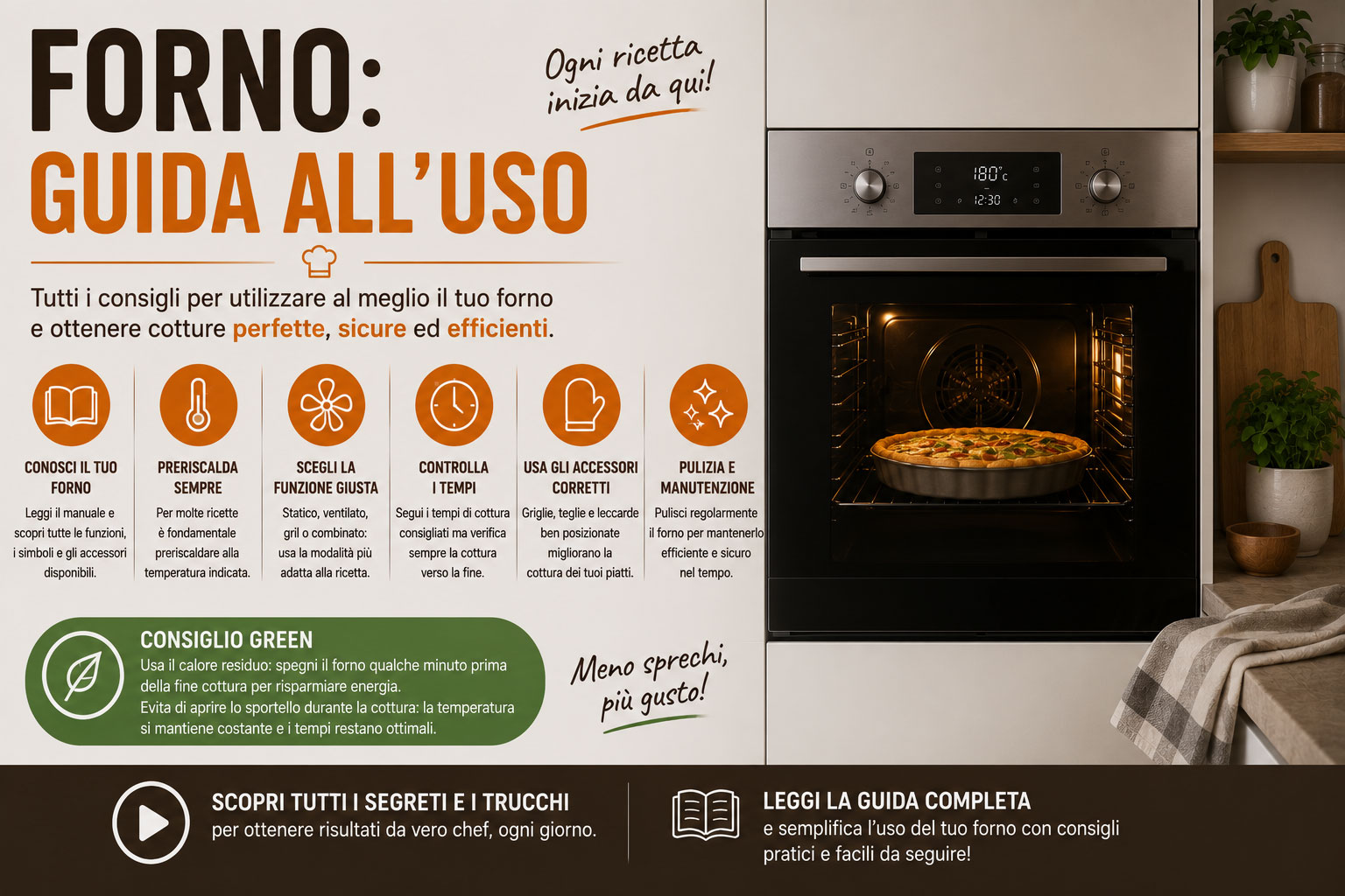 Forno: Guida all’uso