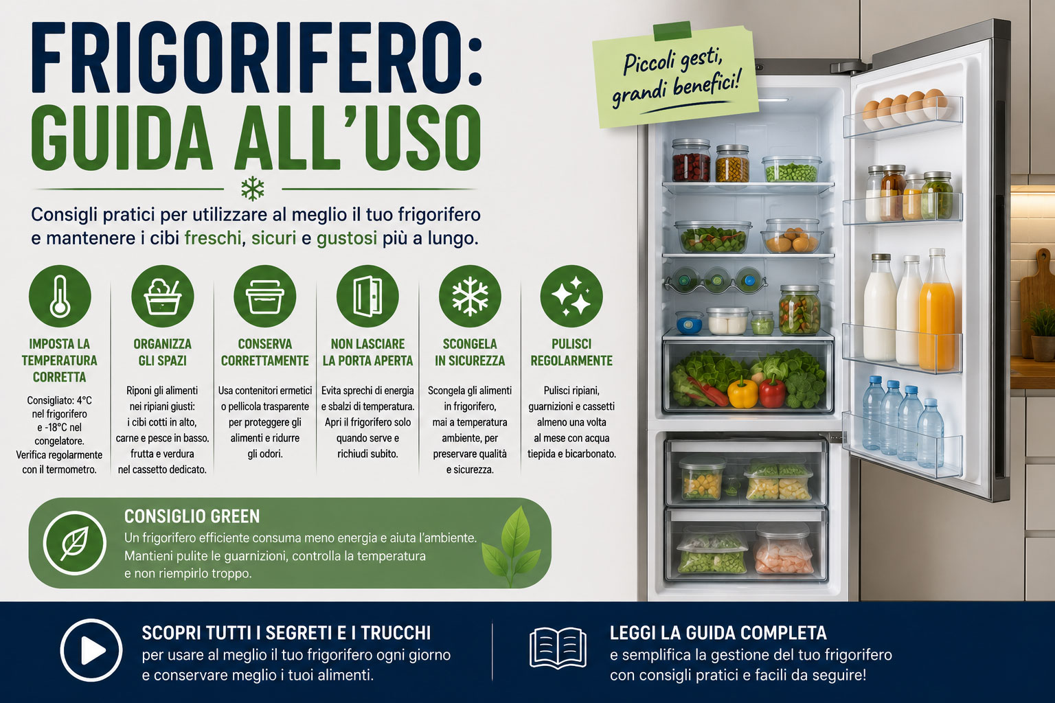 Frigorifero: Guida all’uso